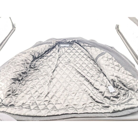 Perry Ellis Portfolio Men's Wool Blend Full Zip Mock Neck Black Winter Coat XL - Picture 6 of 8